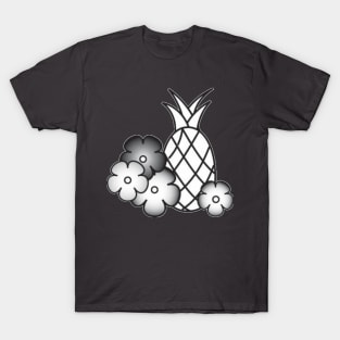 Lispe Luau Pineapple T-Shirt